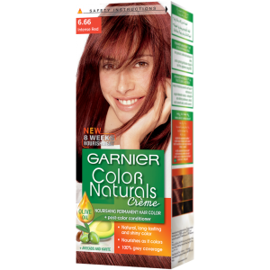 GARNIRER NANTURAL HAIR COLOR 6.66 INTENSE RED