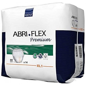 ABRI FLEX ADULT DIAPERS 14 PANTS -XL
