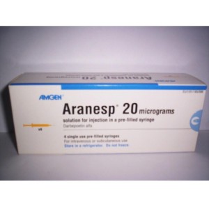ARANESP 20MCG/0.5ML 4SYRING