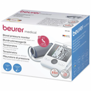 BEURER BM28 UPPER ARM AUTOMATIC BLOOD PRESSURE +APAPTOR