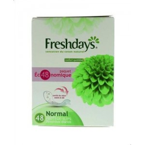 FRESHDAYS NORMAL PANTYLINERS 48 PADS