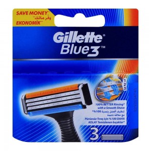 GILLETTE BLUE 3 RAZOR BLADES 3 PCS
