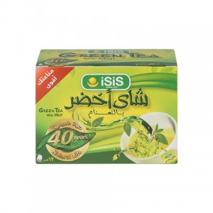 ISIS GREEN TEA WITH MINTHOL 12PACK