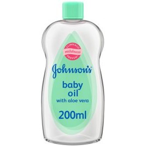 JOHNSON BABY OIL ALOE VERA 200ML