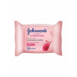 JOHNSONS MAKE UP REMOVER WIPES FOR NORMAL SKIN 25 PCS