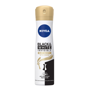 NIVEA BLACK AND WHITE WOMEN SPRAY GOLD 150ML - OFFER 25%