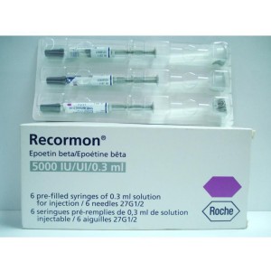 RECORMON 5000IU 6 SYRINGE