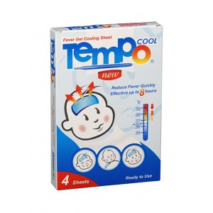 TEMPO FEVER GEL COOLING 4 SHEETS