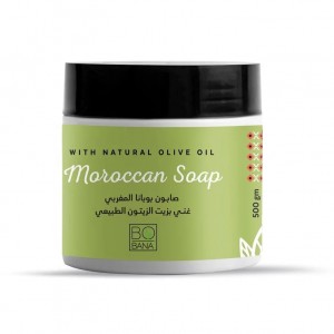 BOBANA MOROCCAN SOAP 500 GM ENRICHED WITH OLIVE OIL