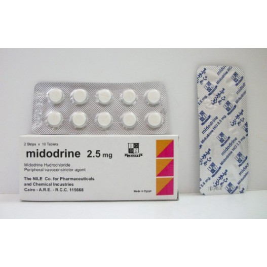 MIDODRINE 2.5MG 20TAB
