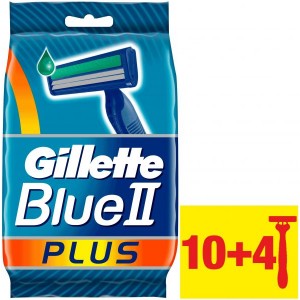 GILLETTE BLUE PLUS - 10 PCS - 4 FREE